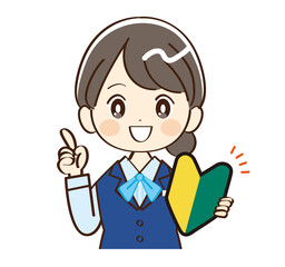 女性、銀行員、初心者、説明