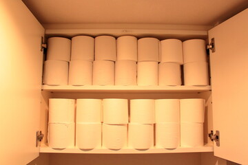 トイレットペーパー　ストック
