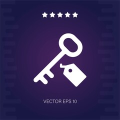 key vector icon