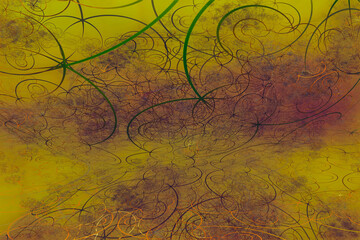 3D rendering. 3d illustration. Texture drawings for graphic design, interior design, and individual creativity. Flyleaf. Scrapbooking