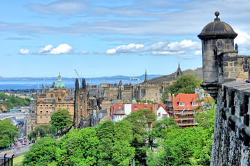 Fototapeta premium Edinburgh - the capital of Scotland