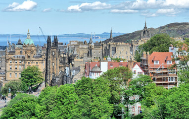 Fototapeta na wymiar Edinburgh - the capital of Scotland
