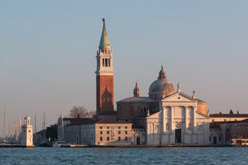 Fototapeta na wymiar Basilique Saint Georges à Venise