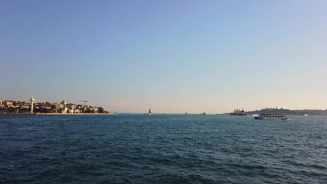 Bosporus Feribot tour. main Istanbul attractions, Bosphorus bridg, Hagia Sophia.