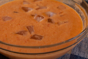 Tipico gazpacho andaluz