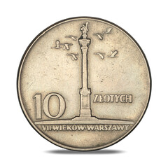 PLN 10, 1965 - VII century Warsaw