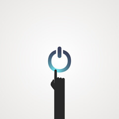 Creative design of activation symbol