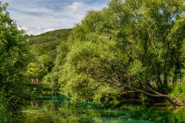 Parco del Grassano, San Salvatore Telesino, Benevento, Italy 

This park is surrounded by big trees and a natural water source rich of sulfur which is good for the skin.  This place is idea for kayak 