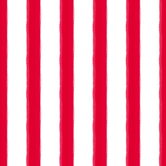 red and white hand drawn striped  background