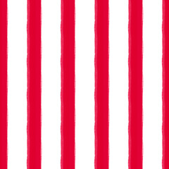 red and white hand drawn striped  background