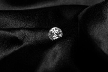 A White Zircon decorated and display  to sell in a store