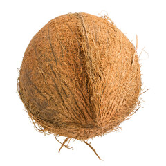 Coconut isolated on white background