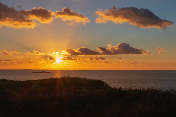 Penestin - Bretagne - Sonnenuntergang 
