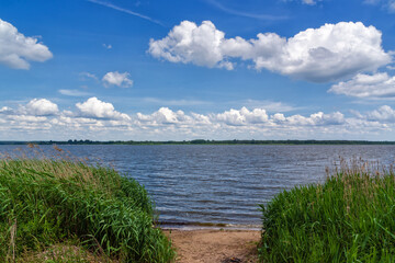 Letnie wakacje nad Zalewem Siemianówka na Podlasiu, Polska