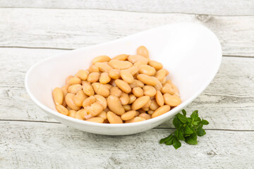 Baked white bean