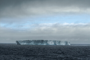 Naklejka premium Iceberg in South Atlantic Ocean, Antarctica
