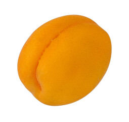 Apricot isolated on white background with clipping path