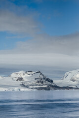 Fototapeta na wymiar View of Antarctic Peninsula, Antarctica