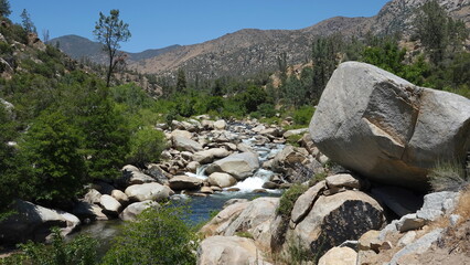 Scenic view of the upper Kern River 