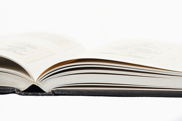 open book with spread sheets