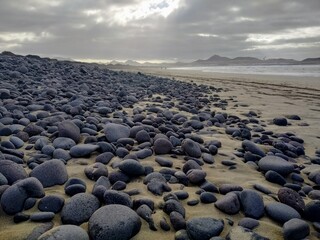 beach and rocks