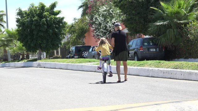 LOS CABOS MEXICO-2020: Mother And Daughter Have A Walk