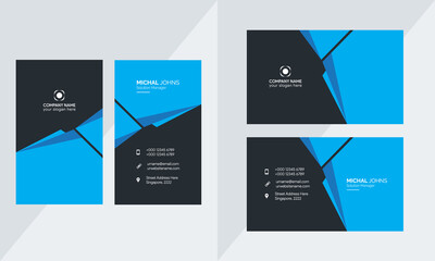  business card templates double-sided corporate. clean business cards with simple, modern, creative minimal horizontal and vertical layouts stylish unique custom business card designs.