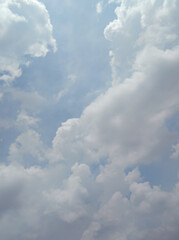 blue sky with clouds