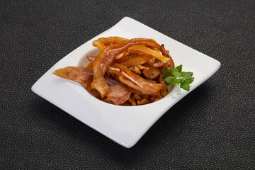 Pork ear snack