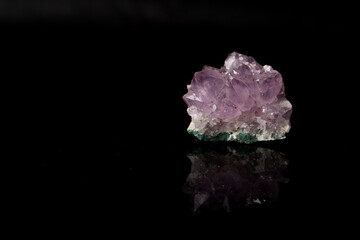 Natural Rose-Quartz mineral crystal sample for science and geology