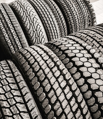 assortment of new car tires