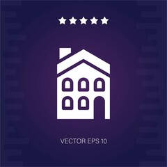 Fototapeta premium building vector icon