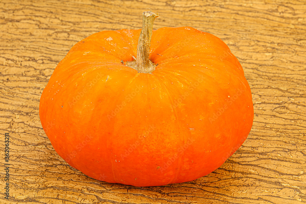 Wall mural ripe pumpkin ready for cooking