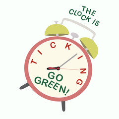 it's time for ecology vector