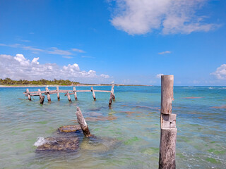 Playa Akumal - Paradise Bay - tropical beach in Quintana Roo, Mexico - Caribbean coast