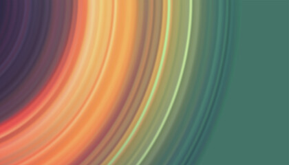 Abstract 3d illustration background of glowing lines