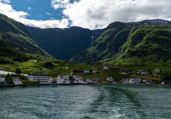 Hardangerfjord in Norway.