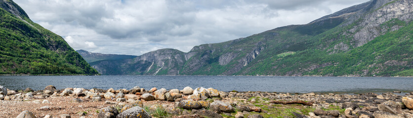 Hardangerfjord in Norway.