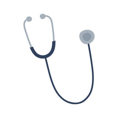 medical stethoscope equipment diagnostic isolated design icon