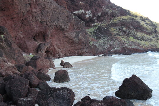 Plage de Ovahe &agrave; l'&icirc;le de P&acirc;ques