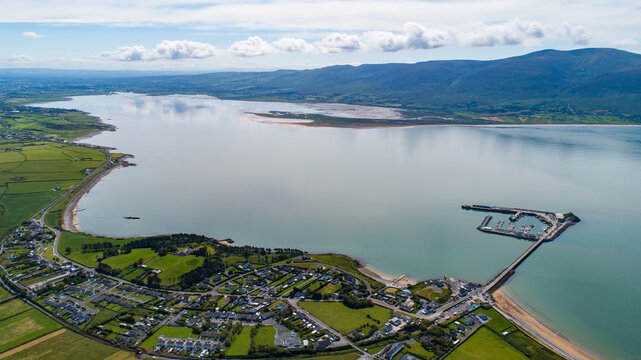 Fenit village, Harbour and marina on the west coast of county Kerry in the republic of Ireland