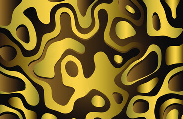 Abstract golden background. Modern concepts for your design.