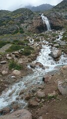 stream in the mountains