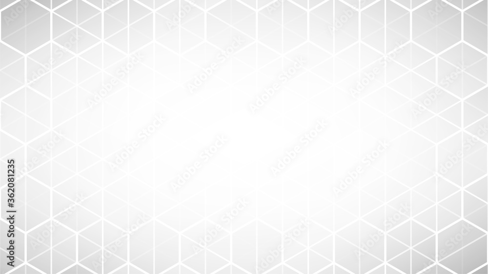 Poster white futuristic background. hexagon shapes. technology presentation template. neutral backdrop for 