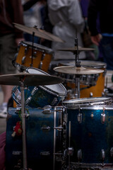 Fototapeta na wymiar The Drums