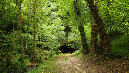 Obraz premium Cueva del Valle, Rasines, Cantabria, España