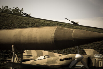 The Soviet Union heavy military vehicles from the period of World War II