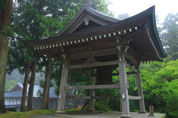 世界遺産　新緑の中尊寺