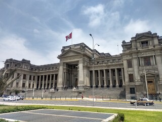 Fototapeta na wymiar Palace of Justice of Peru