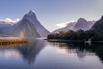 Mitre Peak, Milford Sound, New Zealand